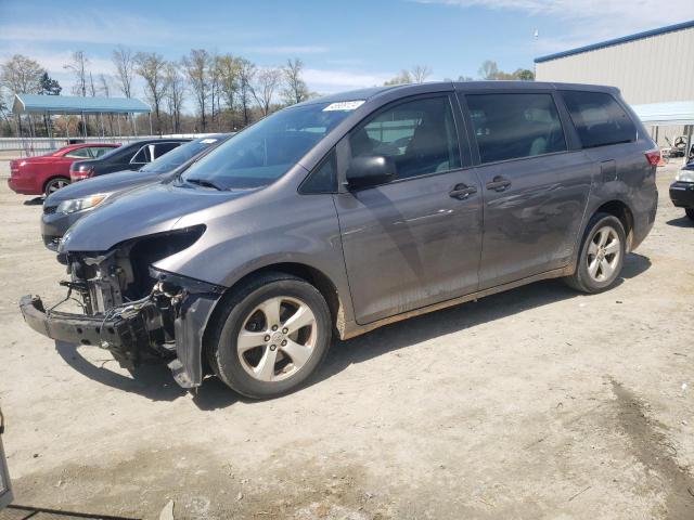 TOYOTA SIENNA 2017 with VIN 5TDZZ3DC7HS842197 - Photo from auction