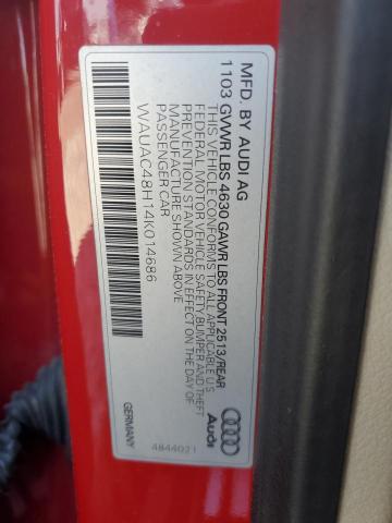 Photo 12 from auction – 2004 AUDI A4 1.8 CAB with VIN WAUAC48H14K014686