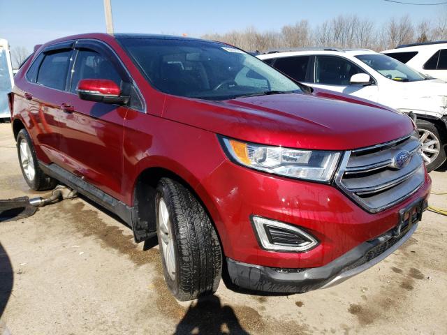 Photo 4 from auction – 2017 FORD EDGE SEL with VIN 2FMPK4J80HBB45548