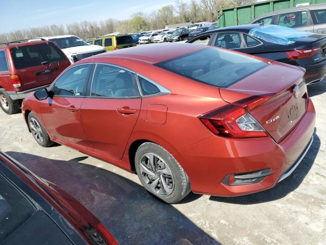 Photo 2 from auction – 2020 HONDA CIVIC LX with VIN 2HGFC2F66LH577657