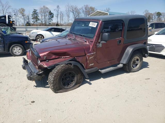 JEEP WRANGLER S 2002 with VIN 1J4FA49S72P742869 - Photo from auction