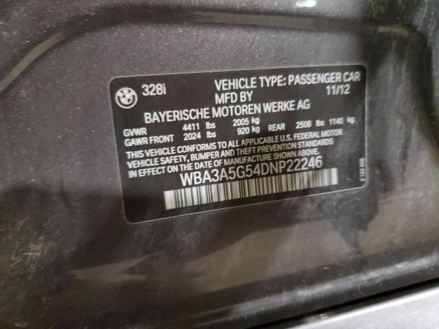 Zdjęcie 12 z aukcji – 2013 BMW 328 I z VIN WBA3A5G54DNP22246