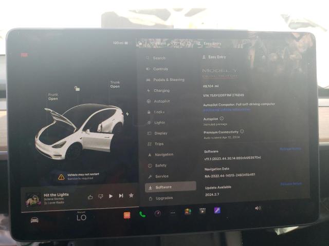 صورة رقم 9 من المزاد - 2022 TESLA MODEL Y مع VIN 7SAYGDEF1NF376849