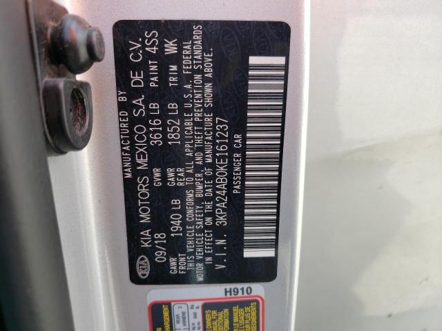 Foto 12 de la subasta – 2019 KIA RIO S con VIN 3KPA24AB0KE161237