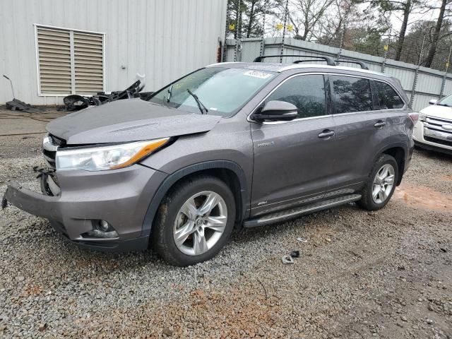 TOYOTA HIGHLANDER 2016 with VIN 5TDDCRFH6GS017144 - Photo from auction