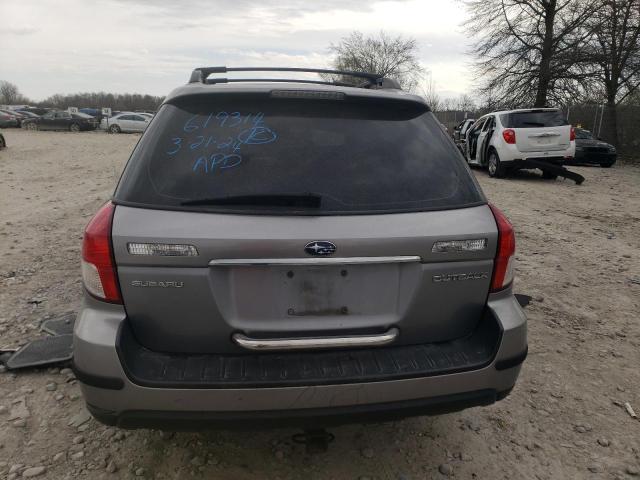 Photo 6 from auction – 2008 SUBARU OUTBACK 2. with VIN 4S4BP61C587319229