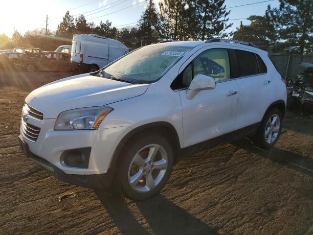 CHEVROLET TRAX LTZ 2015 with VIN KL7CJTSB9FB107780 - Photo from auction