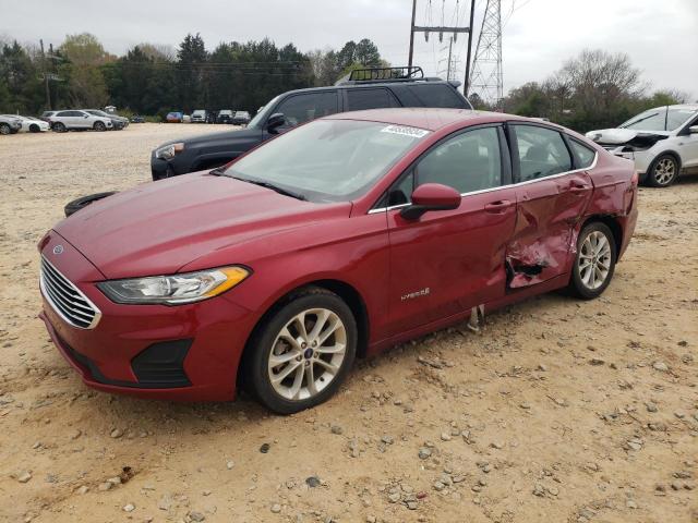 FORD FUSION SE 2019 with VIN 3FA6P0LU3KR124454 - Photo from auction