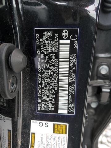 Photo 12 from auction – 2022 TOYOTA COROLLA LE with VIN JTDEPMAEXNJ219861