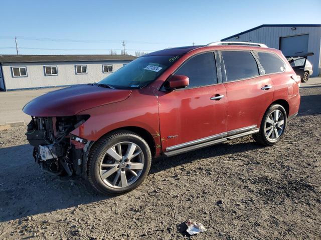 NISSAN PATHFINDER 2014 with VIN 5N1CR2MM6EC636693 - Photo from auction