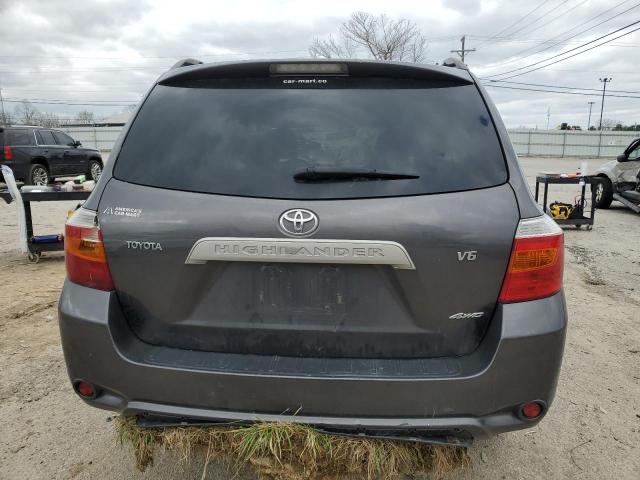 Photo 6 from auction – 2008 TOYOTA HIGHLANDER with VIN JTEES41A582102825