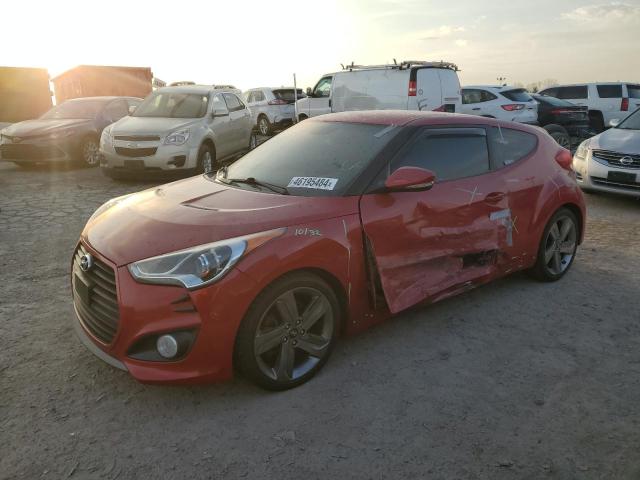 HYUNDAI VELOSTER T 2013 with VIN KMHTC6AE5DU136054 - Photo from auction