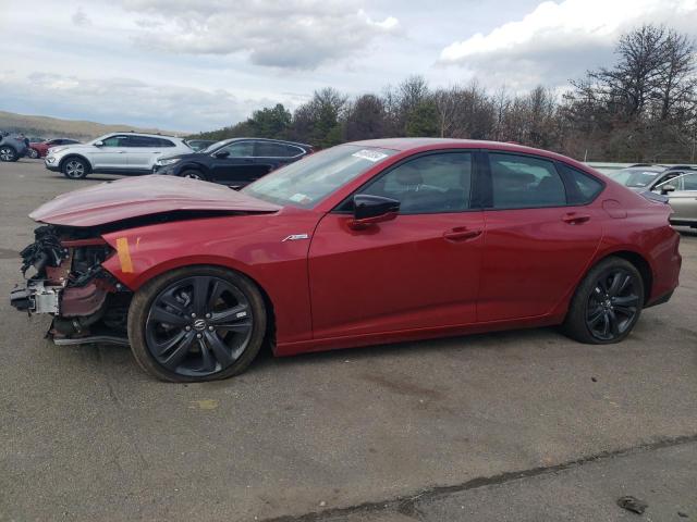 ACURA TLX TECH A 2021 with VIN 19UUB6F52MA011603 - Photo from auction