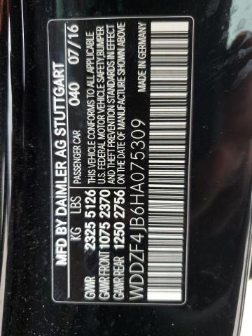 Photo 12 from auction – 2017 MERCEDES-BENZ E 300 with VIN WDDZF4JB6HA075309