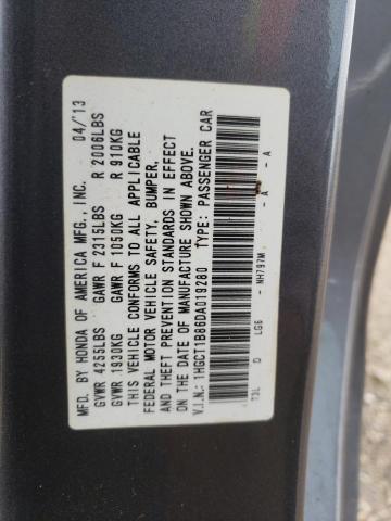Photo 12 from auction – 2013 HONDA ACCORD EXL with VIN 1HGCT1B86DA019280