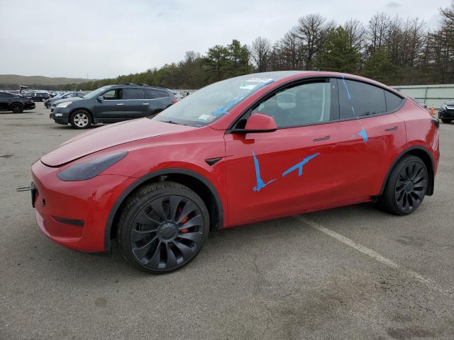 TESLA MODEL Y 2023 with VIN 7SAYGDEF8PF701712 - Photo from auction