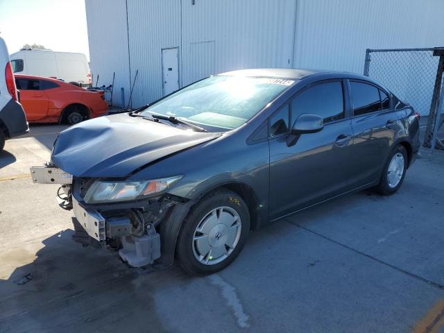 HONDA CIVIC HF 2013 with VIN 2HGFB2F65DH551328 - Photo from auction