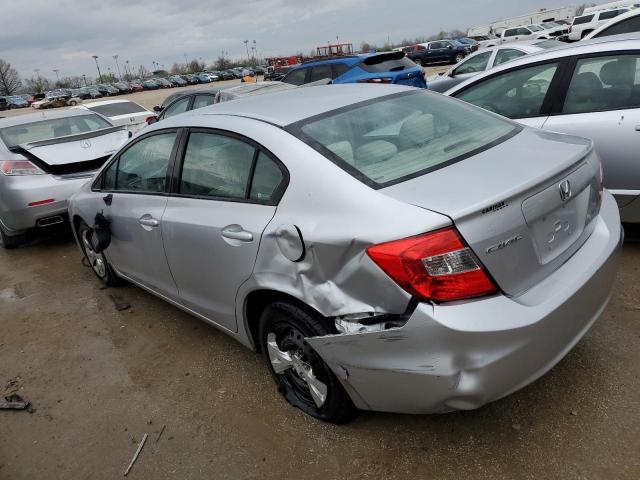 Photo 2 from auction – 2012 HONDA CIVIC LX with VIN 19XFB2F51CE047522