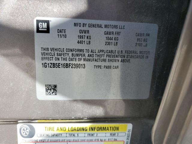 Photo 13 from auction – 2011 CHEVROLET MALIBU LS with VIN 1G1ZB5E16BF239013