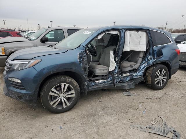 HONDA PILOT EX 2017 with VIN 5FNYF6H35HB093985 - Photo from auction