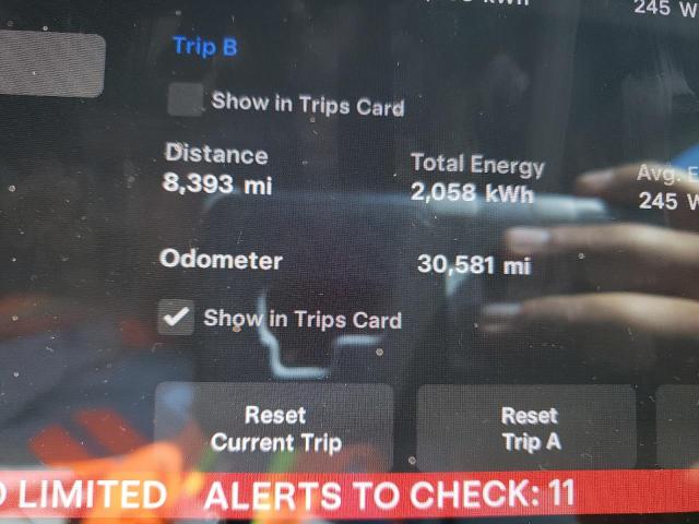 Photo 9 from auction – 2020 TESLA MODEL 3 with VIN 5YJ3E1EA9LF612595