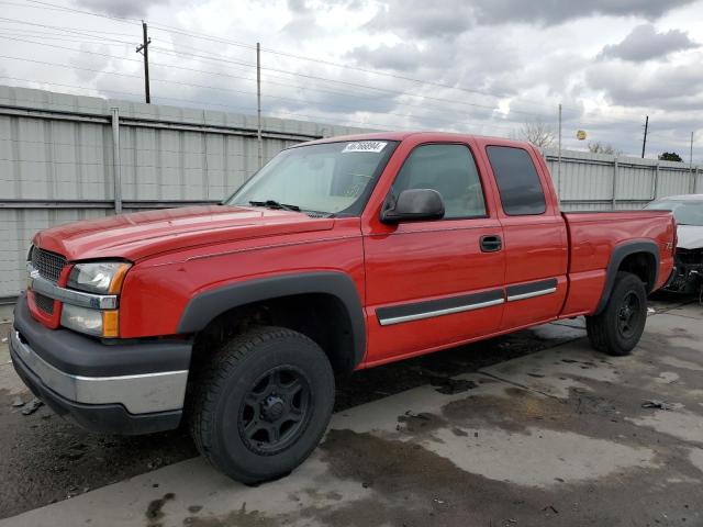 CHEVROLET SILVERADO 2004 with VIN 1GCEK19TX4E161726 - Photo from auction