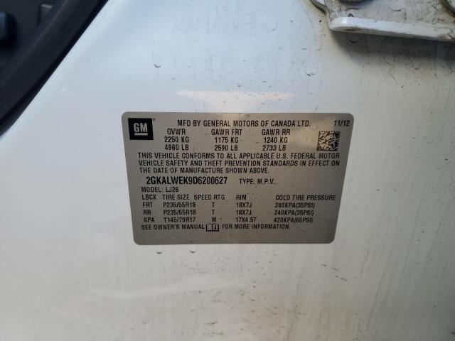Photo 14 from auction – 2013 GMC TERRAIN SL with VIN 2GKALWEK9D6200627