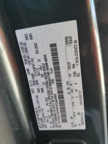 Photo 12 from auction – 2015 FORD F150 SUPER with VIN 1FTEW1EP4FKD42595