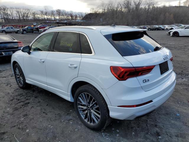 Photo 2 from auction – 2021 AUDI Q3 PREMIUM with VIN WA1AUCF34M1120907