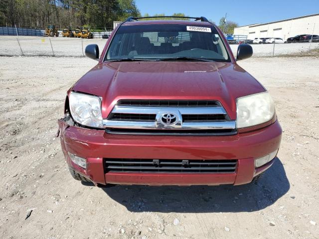 Photo 5 from auction – 2005 TOYOTA 4RUNNER SR with VIN JTEZU14R658036760