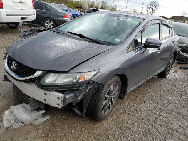 HONDA CIVIC EX 2014 with VIN 2HGFB2F82EH553444 - Photo from auction