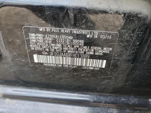 Photo 12 from auction – 2015 SUBARU IMPREZA with VIN JF1GJAA6XFH013889