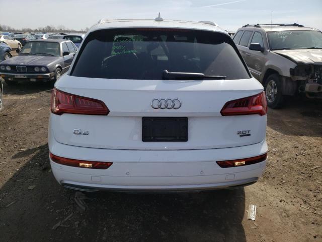 Photo 6 from auction – 2018 AUDI Q5 PREMIUM with VIN WA1BNAFY5J2213765