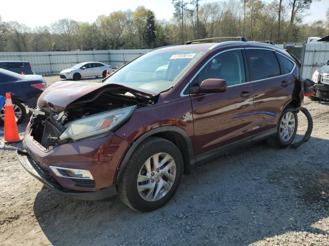 HONDA CR-V EX 2015 with VIN 5J6RM4H50FL055522 - Photo from auction