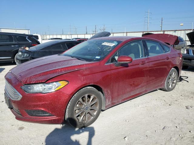 FORD FUSION SE 2017 with VIN 3FA6P0H73HR335245 - Photo from auction