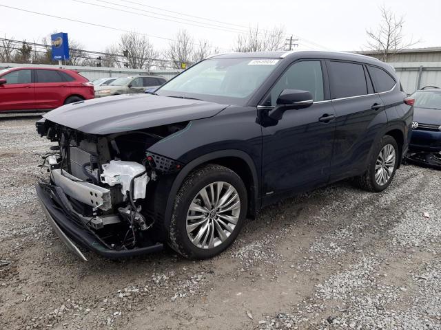 TOYOTA HIGHLANDER 2023 with VIN 5TDEBRCH3PS590918 - Photo from auction