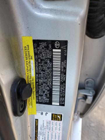 Photo 13 from auction – 2010 TOYOTA PRIUS with VIN JTDKN3DUXA0151440