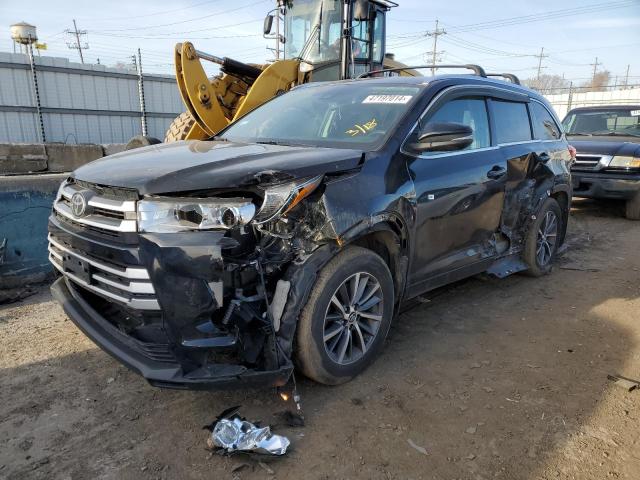 TOYOTA HIGHLANDER 2019 with VIN 5TDJZRFH5KS594046 - Photo from auction