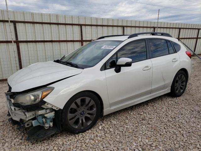 SUBARU IMPREZA SP 2015 with VIN JF1GPAT60F8247163 - Photo from auction