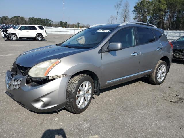 NISSAN ROGUE S 2011 with VIN JN8AS5MV1BW666502 - Photo from auction