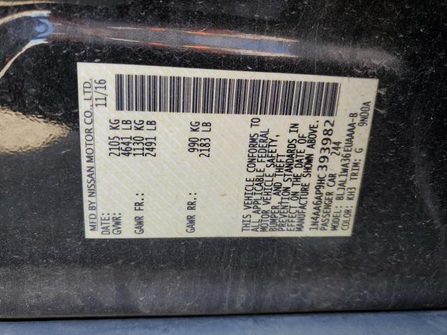 Photo 12 from auction – 2017 NISSAN MAXIMA 3.5 with VIN 1N4AA6AP9HC393982