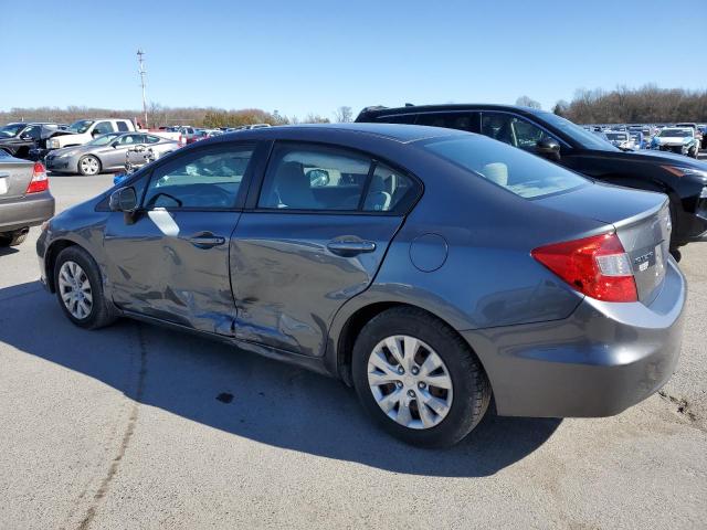 Photo 2 from auction – 2012 HONDA CIVIC LX with VIN 19XFB2F50CE386479