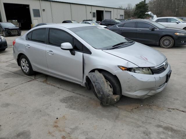 Photo 4 from auction – 2012 HONDA CIVIC LX with VIN 19XFB2F5XCE008640