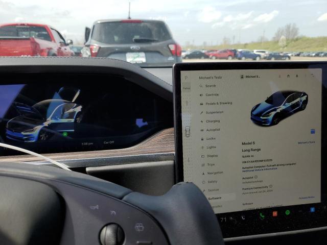 Photo 9 from auction – 2021 TESLA MODEL S with VIN 5YJSA1E52MF432225