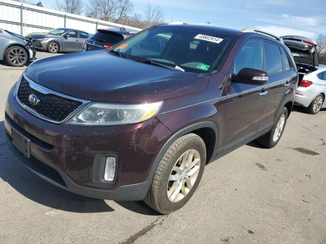 KIA SORENTO LX 2015 with VIN 5XYKT4A63FG602355 - Photo from auction