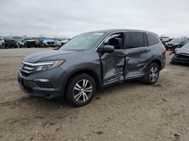 HONDA PILOT EXL 2018 with VIN 5FNYF6H56JB064373 - Photo from auction