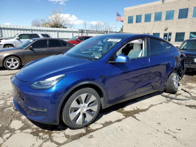 TESLA MODEL Y 2020 with VIN 5YJYGDEE4LF031087 - Photo from auction