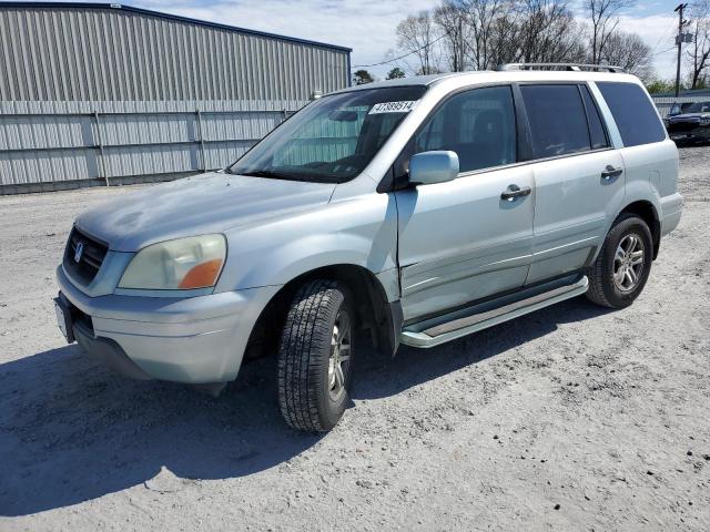 HONDA PILOT EXL 2003 with VIN 2HKYF185X3H505770 - Photo from auction