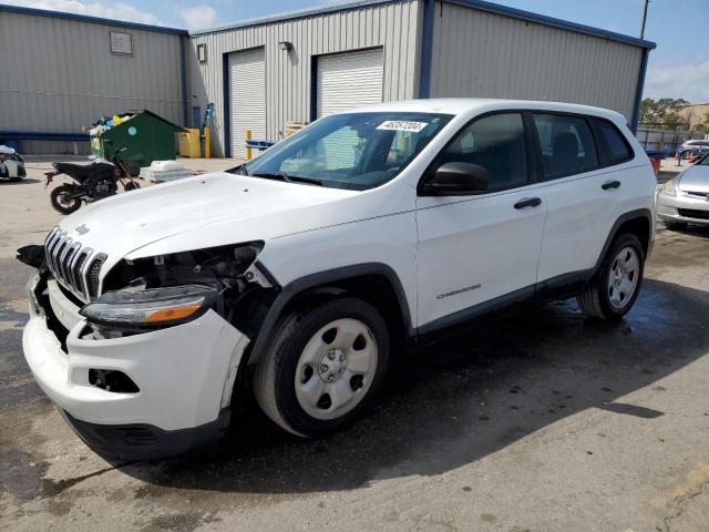 JEEP CHEROKEE S 2014 with VIN 1C4PJLAB5EW222177 - Photo from auction