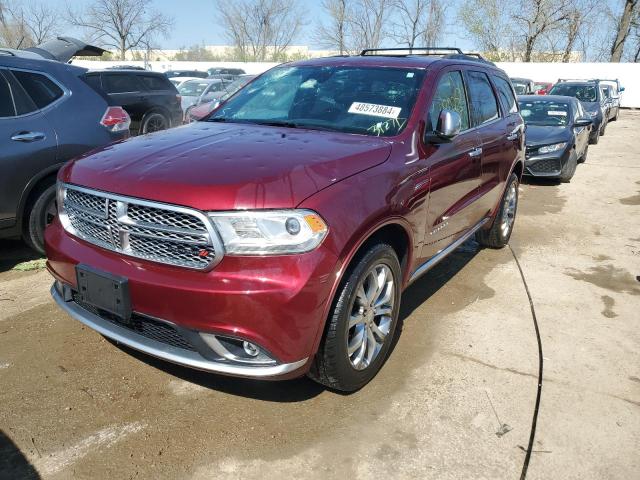 DODGE DURANGO CI 2017 with VIN 1C4RDJEG2HC931150 - Photo from auction